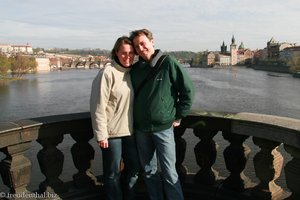 Annette und Lars in Prag