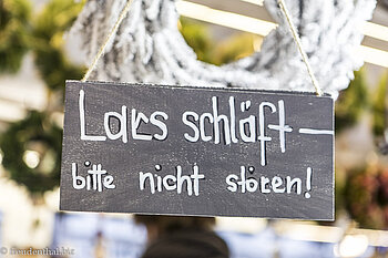 Lars schläft - bitte nicht stören