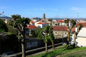 Blick über die Altstadt von Melide