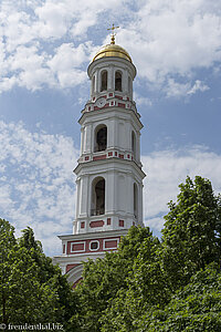 Glockenturm beim Himmelfahrtskloster Noul Neamt in Transnistrien