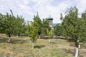 der Garten des Klosters Noul Neamt in Transnistrien
