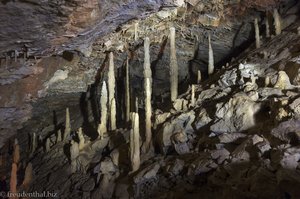 Tropfsteine in der Kohlhaldenhöhle