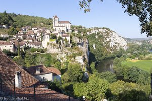 letzter Blick auf Saint-Cirq-Lapopie