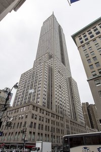 das Empire State Building in New York