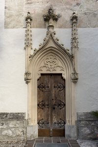 Eingang zur Kirche von Radovljica