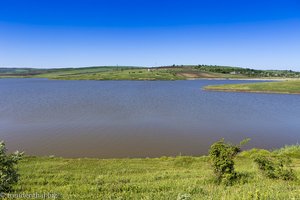 der See bei Glinjeni in Moldawien