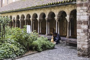 Ein Kreuzgang in Albi