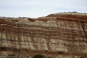 Sandsteinschichten beim Glen Canyon