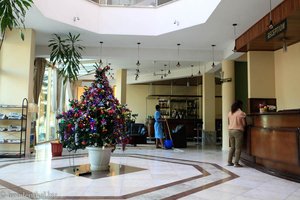 Lobby und Rezeption im Hotel Summerland - Bahir Dar