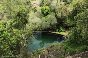 große Wasserzisterne oberhalb von Banyalbufar