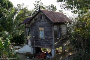 Holzhütte in Black Rock auf Tobago