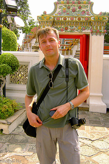 Lars im Kloster Wat Pho