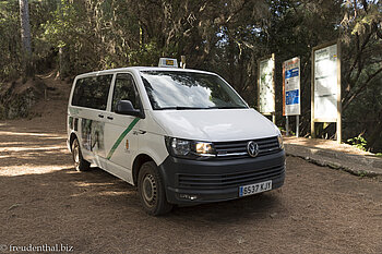 Mit dem Kleinbus zum Casa del Monte