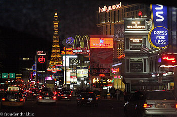 Las Vegas in der Nacht
