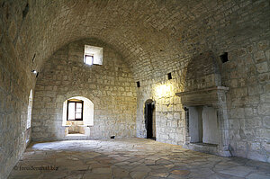 Es gab auch einen Kamin in der Burg Kolossi.