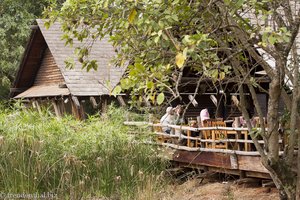 das Restaurant beim Mlilwane Wildlife Sanctuary