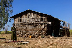 Besuch eines äthiopischen Dorfes