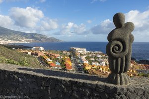 Der Blick auf die Feriensiedlung Los Cancajos