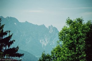 schlafende Hexe, Blick von unserem Balkon