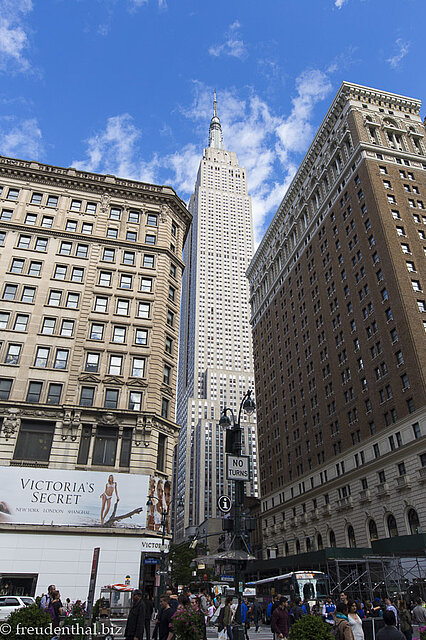das Empire State Building von New York
