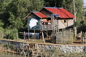 typisches Haus bei Indein, nahe dem Inle-See