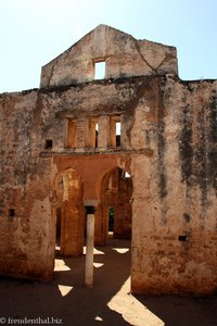 Ruine in der Chellah bei Rabat