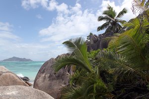 die südlichste Aussicht auf Praslin, die wir gefunden haben