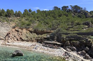 Sonnenterrasse im Restaurant Ca's Patro March 