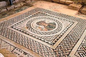 Mosaik der Villa Eustolios