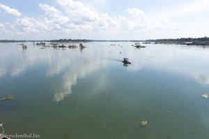 Blick nach Kambodscha bei Ban Hang Khon