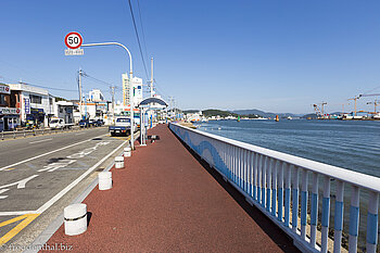 Westliche Uferpromenade von Tongyeong