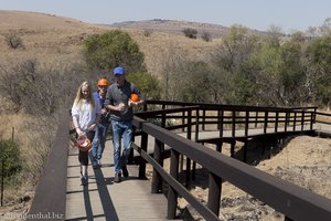 bei den Sterkfontein Caves in Südafrika