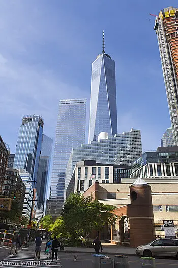 auf dem Weg zum One World Trade Center
