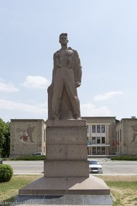 Revolutionär Paul Tkachenko in Bender - Transnistrien
