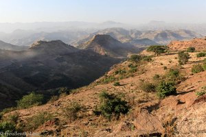 schöne Ausblicke in die Simien-Berge