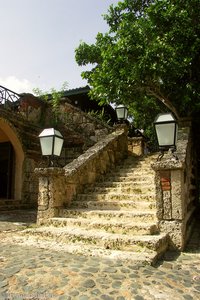 Treppe in Altos de Chavón