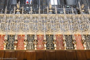 Der filigrane Chor in der Cathédrale Saint-Cécile