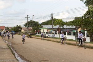 Hauptstraße von Vang Vieng