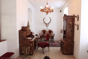 Jagdzimmer im Schloss Wolfsthurn