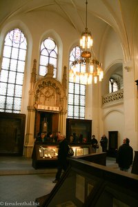 In der Maisel-Synagoge von Prag
