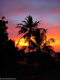 Toller Sonnenuntergang in Sri Lanka