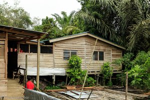 unser Bungalow bei den Iban