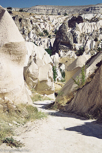 Eingang ins Taubental bei Kappadokien