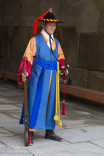 Wächter beim Sungnyemun Gate