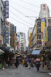 Straßen beim Namdaemun Sijang