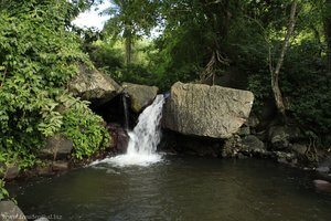 Wasserfall im Wallilabou Heritage Park