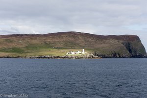 letzte Blicke auf den Leuchtturm Bressay