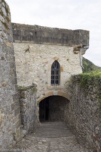 Ausgang vom Château de Foix