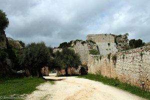 innerhalb der Festung