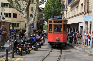 Tram zwischen Sóller und Port de Sóller